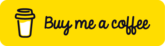 Yellow Buy Me a Coffee button used to support the Merlintravel illustrated travel guides with a small donation