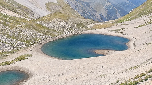 Watercolour: The Pilato basin